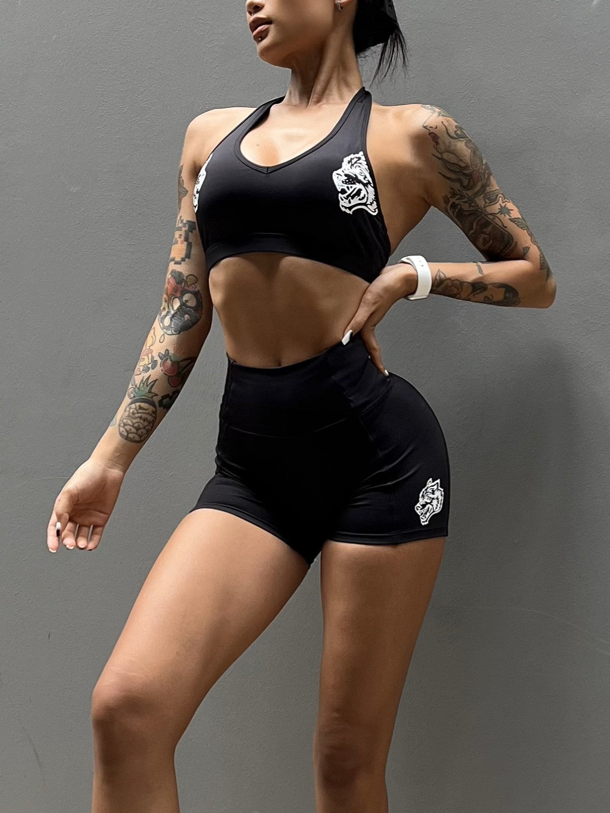 Wolves Two-Piece Gym Tights