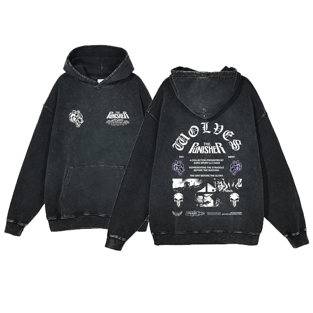 Wolves Hoodies Vintage