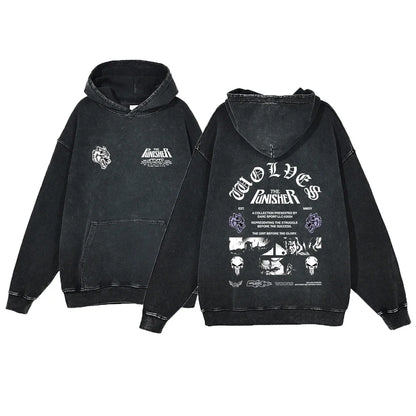 Wolves Hoodies Vintage