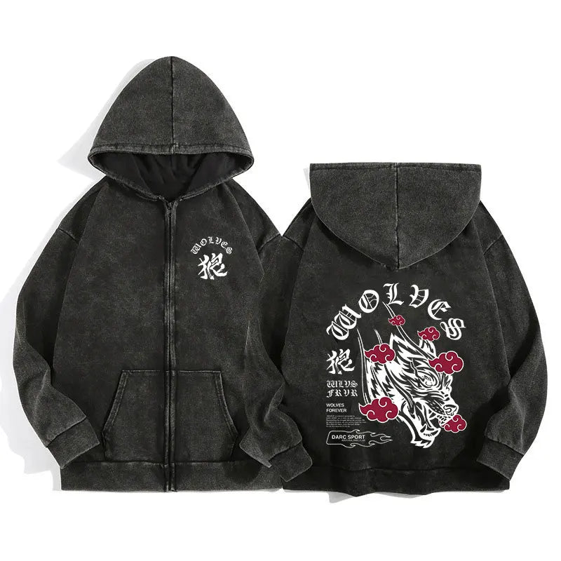 Wolves ZipUp Hoodies