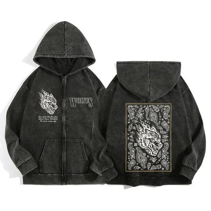 Wolves ZipUp Hoodies