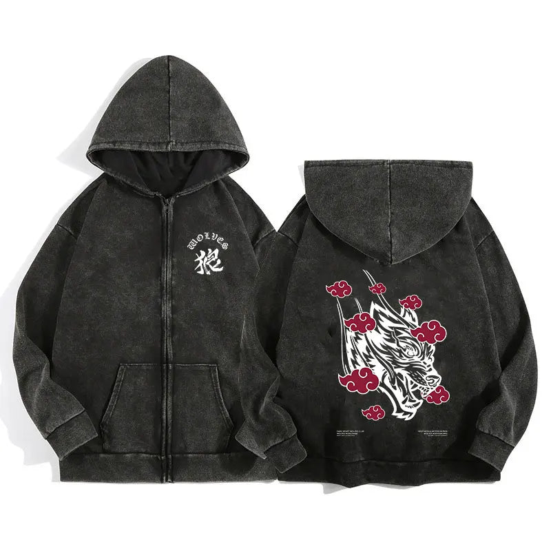 Wolves ZipUp Hoodies