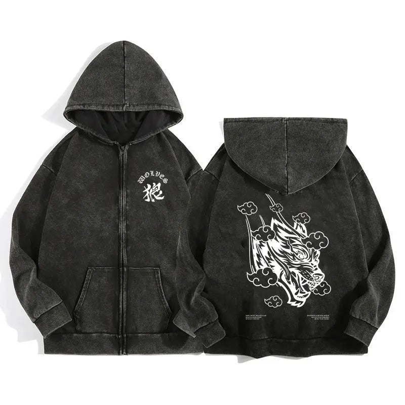 Wolves ZipUp Hoodies