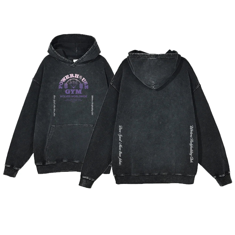 Wolves Hoodies Vintage