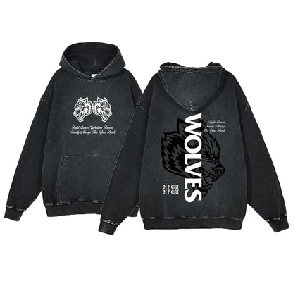 Wolves Hoodies Vintage