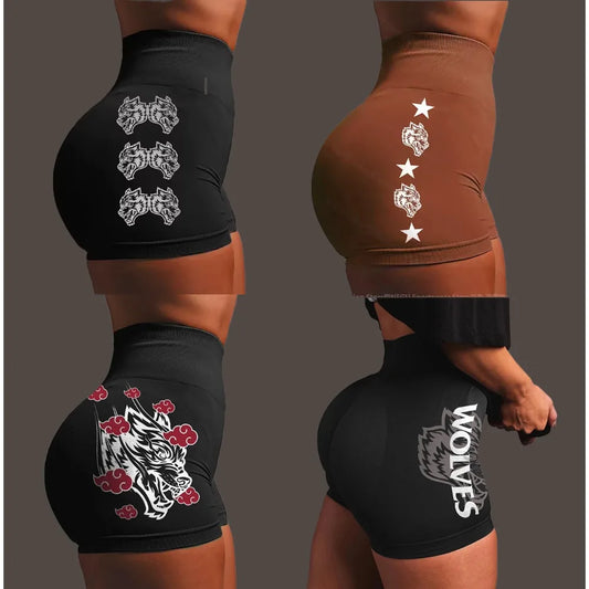 Wolves Short Gym Tights