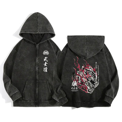 Wolves ZipUp Hoodies