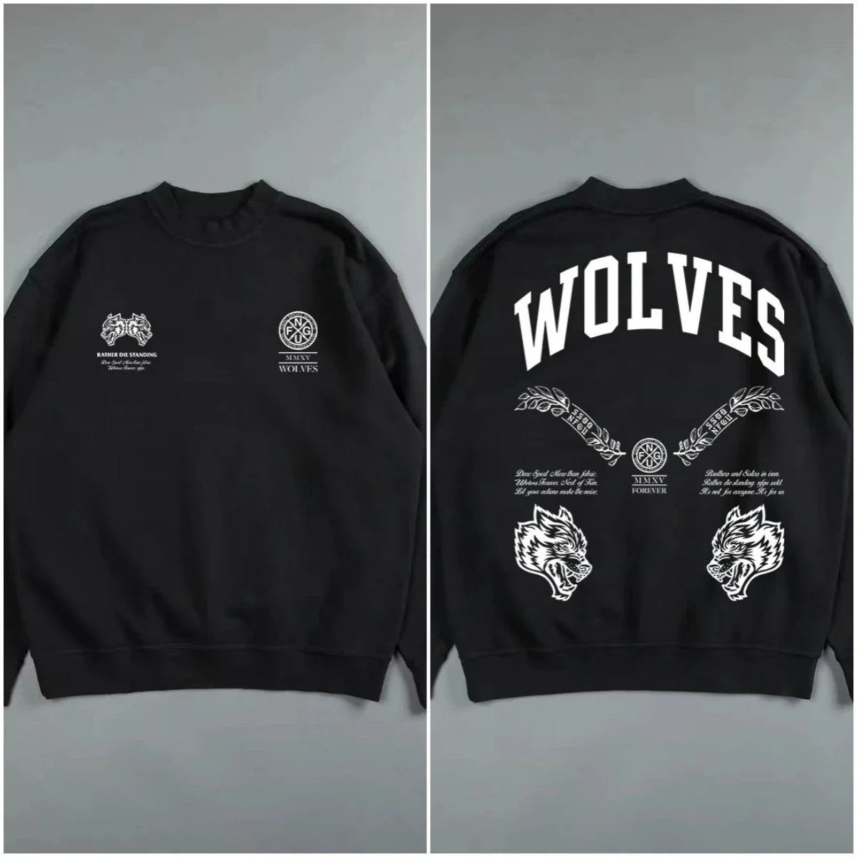 Wolves Crew Necks