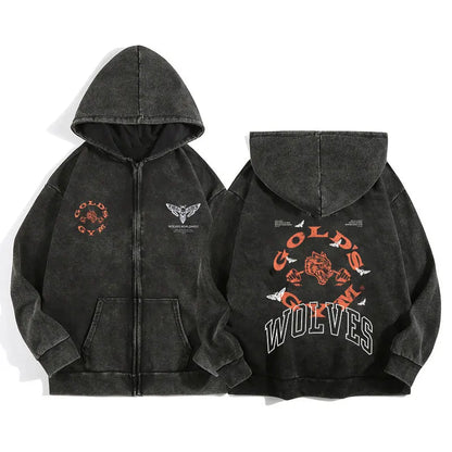 Wolves ZipUp Hoodies