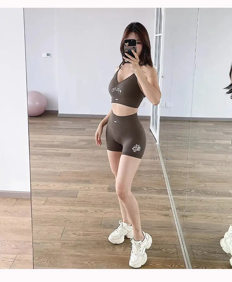 Wolves Crops and Tights