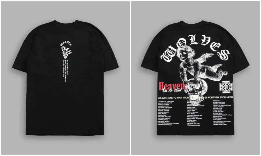 HEAVEN HAS TO WAIT COLLECTION T-SHIRTS