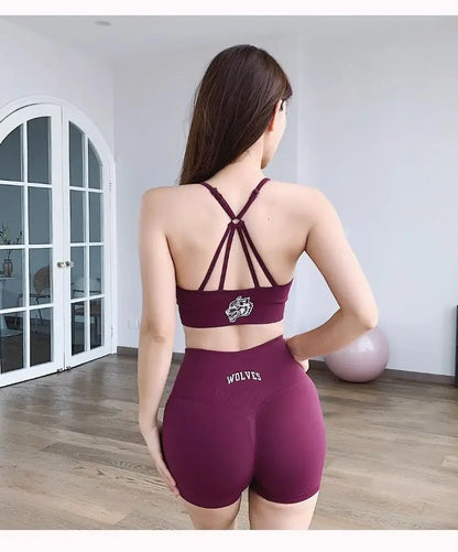 Wolves Crops and Tights