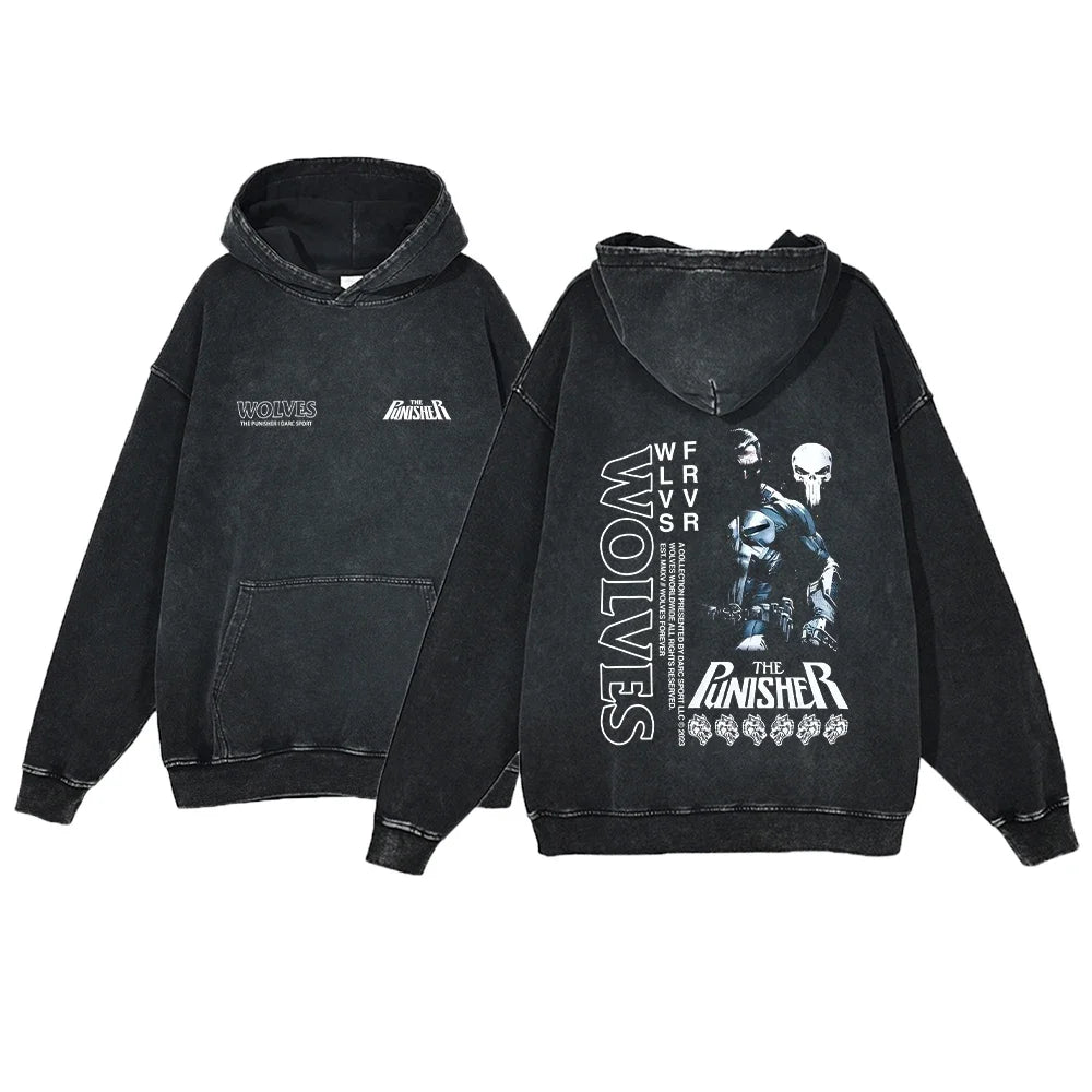 Wolves Hoodies Vintage