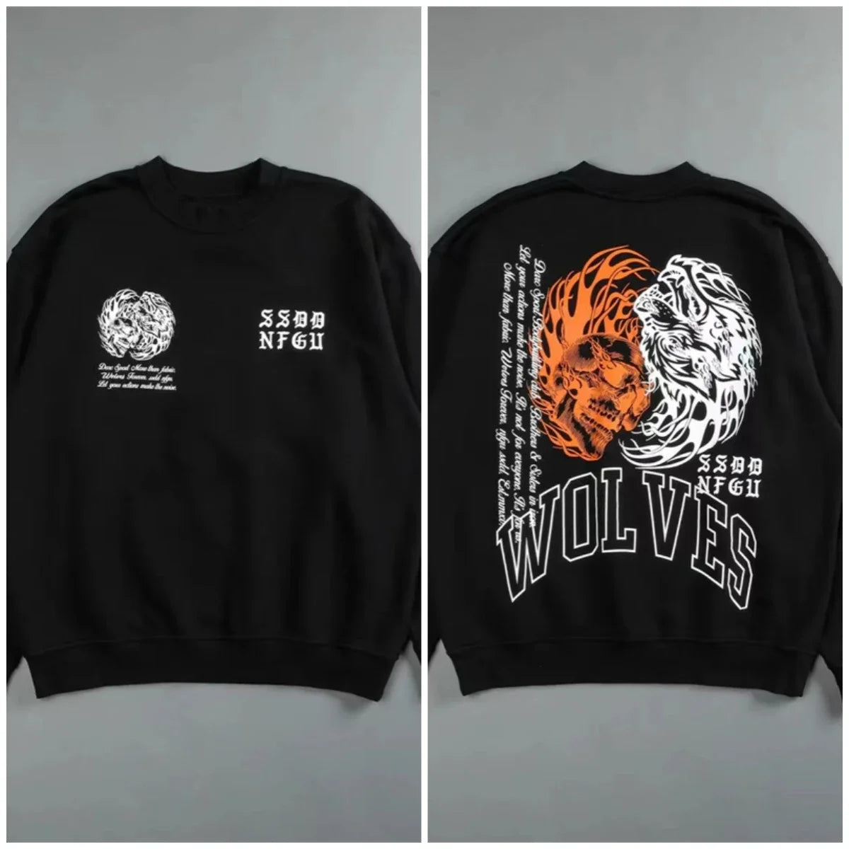 Wolves Crew Necks