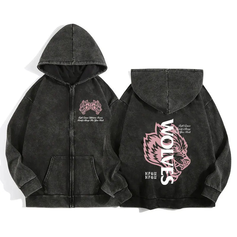 Wolves ZipUp Hoodies