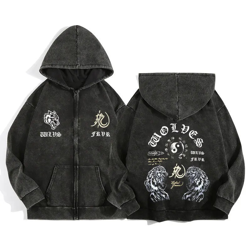 Wolves ZipUp Hoodies